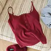 Camisola de canalé cepillado para cuatro estaciones con botones y almohadillas en el pecho para mujer, suave y agradable para la piel, diseño de espalda adelgazante y bonito, se puede usar como capa exterior