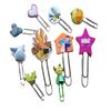 Fabricante Pvc Goma Suave Regalo Clip de Papel Marcador de Dibujos Animados Puede Ser Diseñado y Personalizado