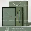 Caja de regalo para cuaderno de negocios con cierre tipo A5, con logotipo personalizado, alto valor estético, adecuada para regalos corporativos de oficina y cuadernos