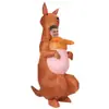 Disfraz inflable de dinosaurio personalizable traje de tiburón alienígena Halloween disfraz divertido para actuación decoración de fiesta