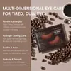 Amazon Cross-Border Laikou Café Hidratante Patch de Máscara para Olhos Peça Única 6g Hidratante e Hidratante Fabricante Ponto de Venda Máscara para Olhos