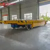 Carrinho Plataforma sobre Trilhos Kpx-60 Toneladas para Cabines de Pintura, Veículo de Transporte Elétrico a Bateria, Carrinho de Travessia Guiado por Trilhos