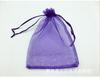 Fabricante en stock, embalaje de toallas, bolsa de organza, color sólido, bolsa de hilo perlado, bolsa de hilo duro transparente, bolsa de malla de regalo