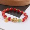 Bendición Año del Dragón marca zodiaco Pulsera Dragón año de nacimiento de alta gama nuevo año de nacimiento diseño nicho chino regalo de año nuevo