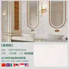 Nuevo Modelo Superficie de Cristal 1200*2400 Fondo Brillante Pared de Fondo Entrada Isla de Jade Azul Mesa Mostrador de Bar Mesa de Café Cristal Azul