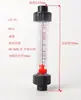 Medidor de Flujo de Flotador de Tubo de Plástico UPVC Resistente a Ácidos y Álcalis Medidor de Flujo de Rotor Líquido Socket con Rosca Interna Medidor de Flujo de Tubería