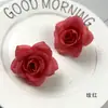Cabezas de Flores de Rosa Pequeñas tipo Rocío Artificial para Decoración del Hogar, Arreglos Florales, Accesorios para el Cabello DIY, Materiales para Coronas y Accesorios