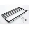 Estante Plegable para Toallas para Baño, Organizador Colgante de Toallas, Estante de Almacenamiento para Baño sin Taladro