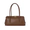 Bolsa de mão Boston da moda transfronteiriça de comércio exterior para mulheres, nova bolsa moderna retrô de ombro tipo travesseiro