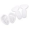 Almohadilla Adhesiva de Terciopelo para el Antepié Adhesivo para el Talón Dos en Uno Adhesivo de Dos Piezas Anti-Desgaste para el Pie Almohadilla de Gel de Media Talla Almohadilla Absorbente de Impactos para Mujeres