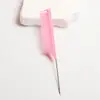 Pente de Destaque com Cauda Pontiaguda de Aço Inoxidável para Corte e Desbaste de Cabelo, Salão de Cabeleireiro Antiderrapante Especial para Cabeleireiro Abs Resistente a Altas Temperaturas Pente com Cauda Pontiaguda