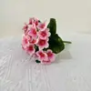 Novo Flor de Bonsai Violeta Pequena de Cinco Ramos 25 Adereços de Fotografia Flor Artificial Decorativa Única de Plástico para Segurar na Mão