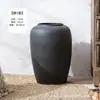 Jarrón de Cerámica Grande de Jingdezhen Decoración para Sala de Estar, Florero de Cerámica para Flores Secas de Pie, Maceta de Estilo Chino Nuevo, Porcelana Azul y Blanca