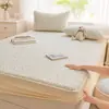 Juego de Sábanas de Gasa Gruesa de Tres Capas, Juego de Fundas de Almohada, Cubierta de Colchón de Cobertura Total, Lindo Diseño Floral para Todas las Estaciones