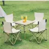Juego de Mesa y Sillas para Exteriores Plegable Portátil Mesa de Viaje Estilo Camping Mesa para Coche Barbacoa Equipo de Camping Mesa de Rollo de Huevo