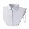 Camisa de cuello falso al por mayor cuello falso versátil negro y blanco profesional para ir al trabajo ol para damas cuello falso cuello