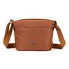 Bolso bandolera de nailon de color liso, bolso bandolera informal y versátil para mamá, bolso bandolera para exportación transfronteriza, bolso pequeño multibolsillos.