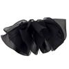 Celebridade da Internet Chiffon Oversized Presilha de Primavera Francês Super Fada Laço Multicamadas Presilha de Cabelo para Mulheres 2022 Presilha Superior para Parte de Trás da Cabeça