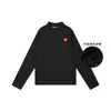 Ropa Infantil Dk 26 Otoño/Invierno Estilo Japonés Niños y Niñas Patrón de Corazón Felpa Cepillada Camiseta Base Cálida para Niños y Adolescentes Top Casual