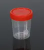 Fabricante Kangjianhua Suministra Vasos Desechables de Plástico Listos para Usar para Vasos de Heces/Vasos de Orina/Vasos de Flema/Tapas de Rosca de Levantamiento Manual