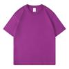 Camisetas 180g 100% Algodão Penteado Masculinas e Femininas com Logo Personalizado, Camisetas Promocionais, Uniformes de Grupo, Camisetas Lisas de Manga Curta com Texto Impresso, em Estoque