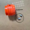 Piezas de máquinas textiles, máquina bobinadora, bastidor contador de máquina anti-bobinado eje pequeño, anillo de cuero de husillo, cabeza de plástico, manija de husillo