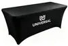 Funda de Mesa Rectangular Elástica sin Espalda para Mesa de Banquete Boda Compromiso Amazon Color Sólido Antideslizante Comercio Exterior Conferencia