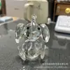 Dientes de Elefante de Cristal Animales de Dibujos Animados Elefante Adornos Elefante Translúcido Decoraciones Sagradas Regalos de Vacaciones Entrar en Suministro