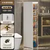 Prateleira de Armazenamento com Fresta Ultra-Estreita para Banheiro, Armário de Fresta para Cozinha de Chão, Armário de Armazenamento para Banheiro Estilo Gaveta, Armário de Armazenamento sem Instalação
