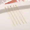 Agulha em Forma de 9 de Aço Inoxidável Agulha para Miçangas Artesanal DIY Grampo de Cabelo Brincos Pingente Corrente de Celular Acessórios de Joias Materiais