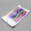 Traje de bolígrafos de gel térmicos borrables creativos 8 colores 12 cajas de PVC inserto de embalaje personalizado color del patrón bolígrafo de gel borrable