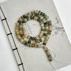 Esencia de Raíz de Bodhi Natural Recogida y Tirada 114 Pulseras de Bodhi Sosteniendo Juego Literario Cuentas para Hombres y Mujeres Rosario Suministro en Vivo