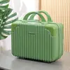 Maleta Estuche de Regalo Retro Estuche Cosmético Macaron Maleta Pequeña Souvenir Ventilador Bolsa de Almacenamiento Conveniente