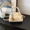 Bolso Nuevo de Primavera 2026 de Nicho con Lazo para Mujer, Bolso Cruzado Simple de Moda, Bolso de Mano Casual Tipo Bowling
