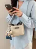 Bolso Cubo Informal de Nicho Estilo Coreano para Mujer 2026 Nueva Moda Elegante Lujo Ligero Bolso de Hombro Cruzado para Viajar