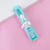 Empurrador de Clipe Transparente Aprendizado Escritório Classificação de Dados Fixador Reserva de Aluno Prova Clip Suplementar Clip de Encadernação