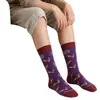 Meias personalizadas, meias de cano médio, meias com estampa digital para homens e mulheres, fabricação de marca OEM/ODM, design de logotipo personalizado com base em imagens fornecidas