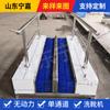 Novo Lavador de Botas Mecânico Não Alimentado Instalação Simples Suporta Personalização Lavador de Botas de Canal Único Não Alimentado