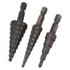 Broca Pagoda Hexagonal Personalizada Herramienta para Expansión de Agujeros de Taladro Eléctrico Juego de Brocas Multifuncionales Perforador de Agujeros para Carpintería Broca Escalonada