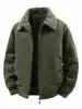 Chaqueta de Invierno Amazon 3D Transfronteriza para Hombre de Algodón con Forro Polar, Engrosada, Moderna, Tendencia, Chaqueta de Invierno Reversible 2026