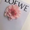 Accesorios Florales Flor Plegada 11 cm Broche de Moda de Alta Gama Ropa Zapatos Sombreros Europeos y Americanos Accesorios DIY