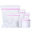 Bolsa de lavandería especial antideformación para lavadora, malla fina gruesa, bolsa de lavado doméstica, bolsa de poliéster para ropa interior, bolsa para sujetadores.