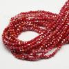 Cuentas de cristal de color AB plateado de 4 mm para joyería DIY accesorios de borla accesorios de ropa cuentas sueltas venta al por mayor directa