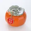Olla de Caqui Cerámica Maceta Pequeña Maceta de Dulces Maceta de Regalo a Mano Regalo de Boda de Caqui Tetera Regalo de Empresa