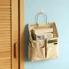 Bolsa de Almacenamiento de Tela de Algodón y Lino Personalizada, Bolsa Organizadora de Mesita de Noche para Artículos Varios, Bolsa Colgante de Puerta para Dormitorio de Estudiantes, Bolsa de Almacenamiento Montada en la Pared