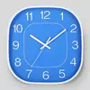 Reloj de Pared Cuadrado Moderno Creativo de 12 Pulgadas (30 cm) para el Hogar, Sala de Estar Cuadrada, Reloj Digital 3D para Dormitorio, Silencioso