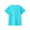 Camiseta infantil de algodão com manga curta em cores de doce para meninos e meninas nova camiseta de verão com manga curta jaqueta estilo western uma geração de cabelo