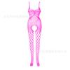 Meias de lingerie sexy europeu e americano Comércio exterior nova pulseira jacquard oco sexy malha meias macacão malha w418
