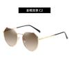 Nuevas gafas de sol Xinfeite con montura redonda para mujer, gafas de sol de metal a la moda, gafas de sol retro para mujer, promoción