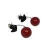 Brincos de Pérola Cisne Negro Agulha de Prata 925 Moda Estilo Ol Brincos de Animal Luxo Leve Brincos de Alta Qualidade